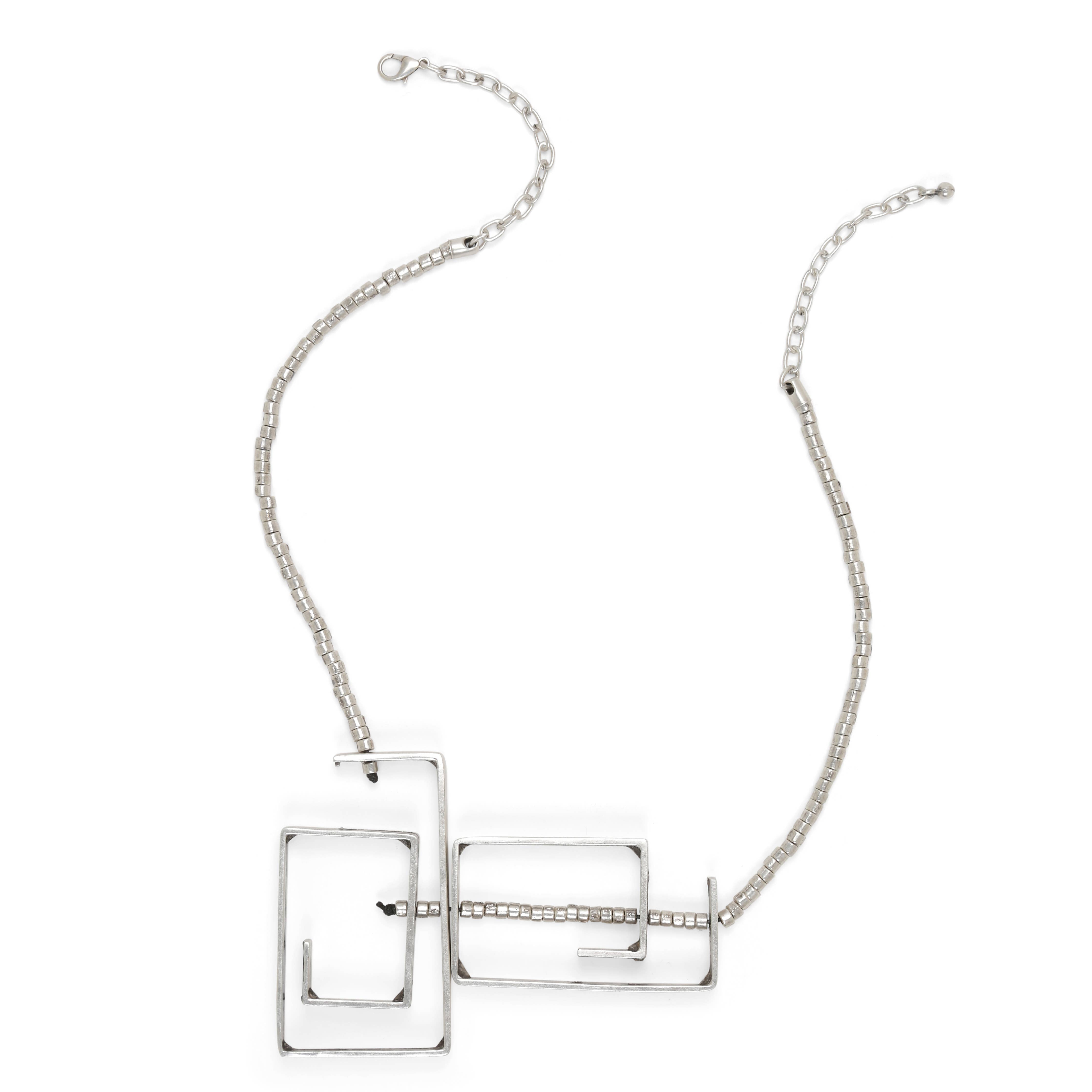 Handmade Pewter Necklace - NBN616